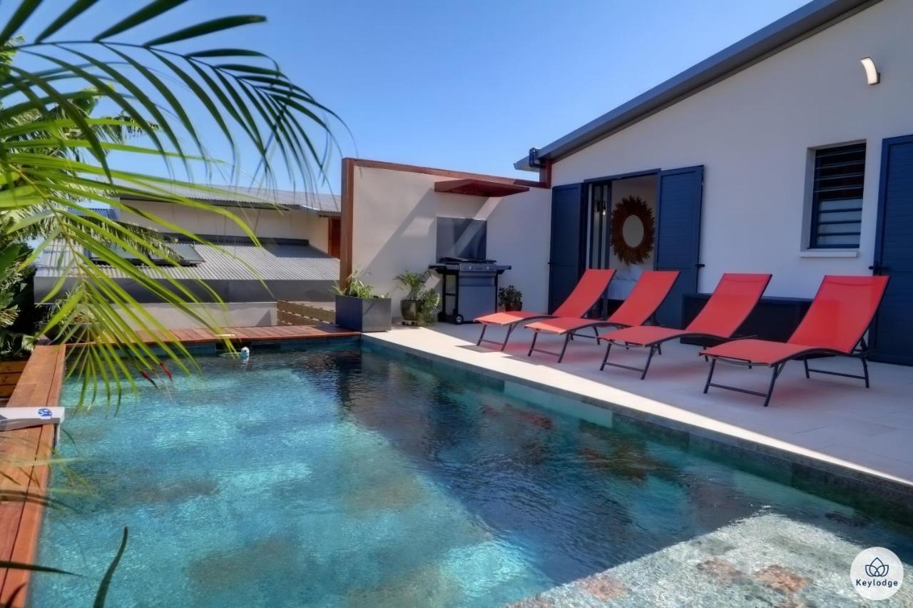 Villa Aina - Piscine 4 Etoiles - Vue Mer - Saint Leu المظهر الخارجي الصورة